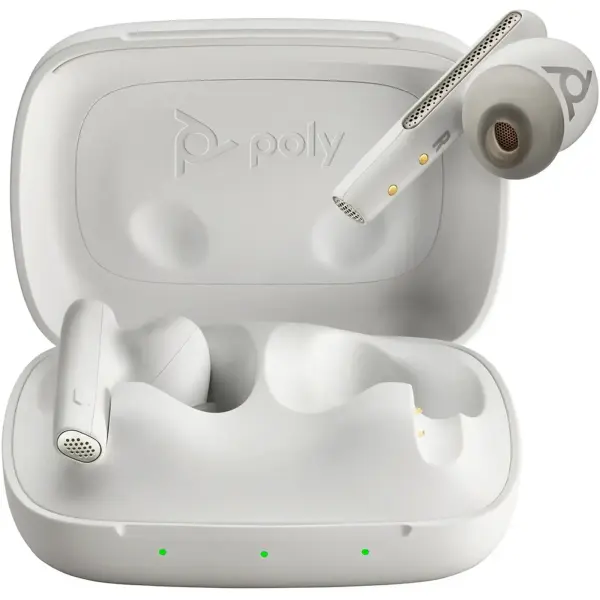 Купить Наушники Poly Voyager Free 60 Earbuds + Bt700A + Bchc White (7Y8L3AA) - фото 4