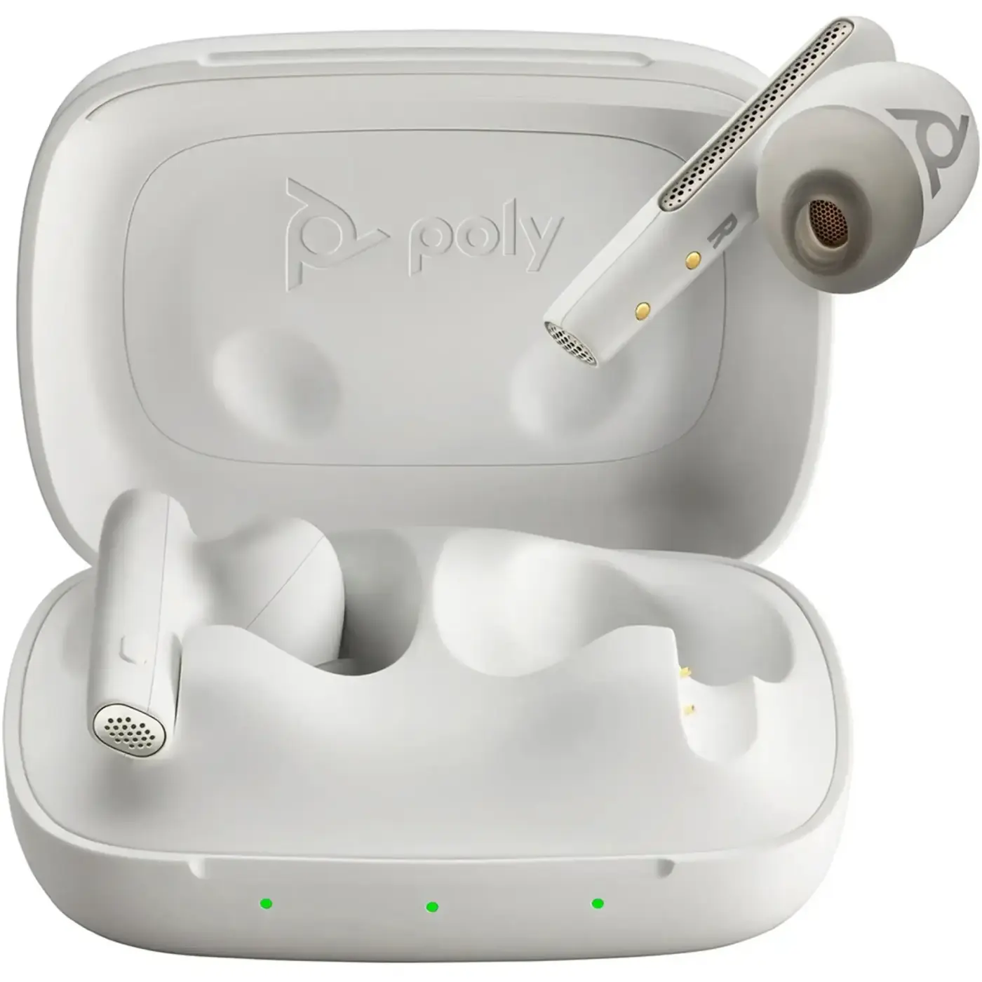 Купить Наушники Poly Voyager Free 60 Earbuds + Bt700C + Bchc White (7Y8L4AA) - фото 4