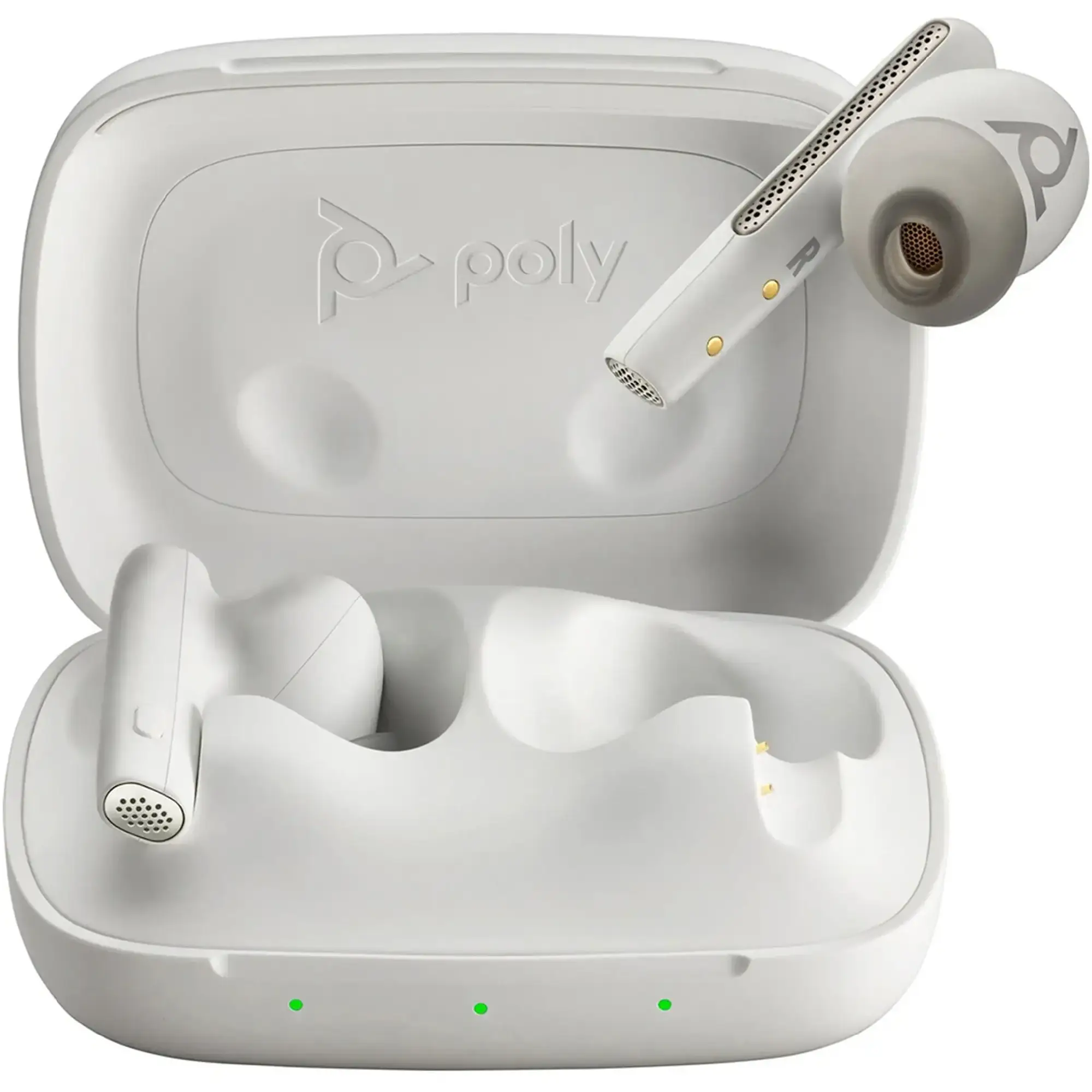 Купить Наушники Poly Voyager Free 60 Earbuds + Bt700C + Bchc White (7Y8L4AA) - фото 4