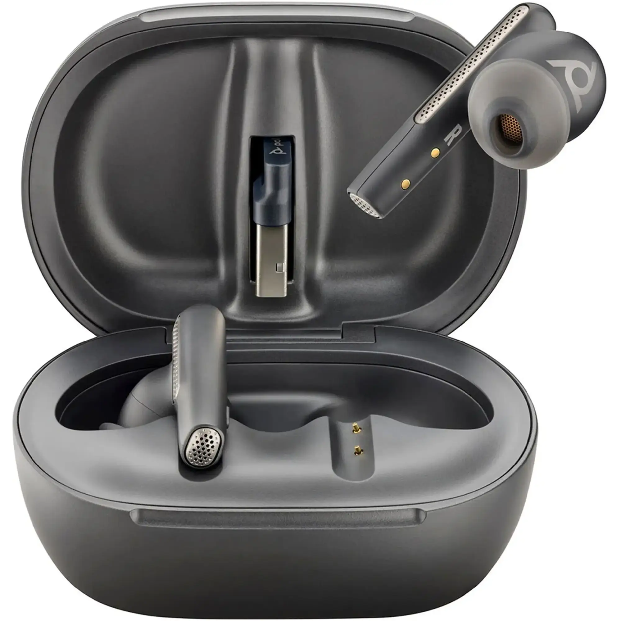 Купить Наушники Poly Voyager Free 60+ Earbuds + Bt700A + Tschc Black (7Y8G3AA) - фото 5