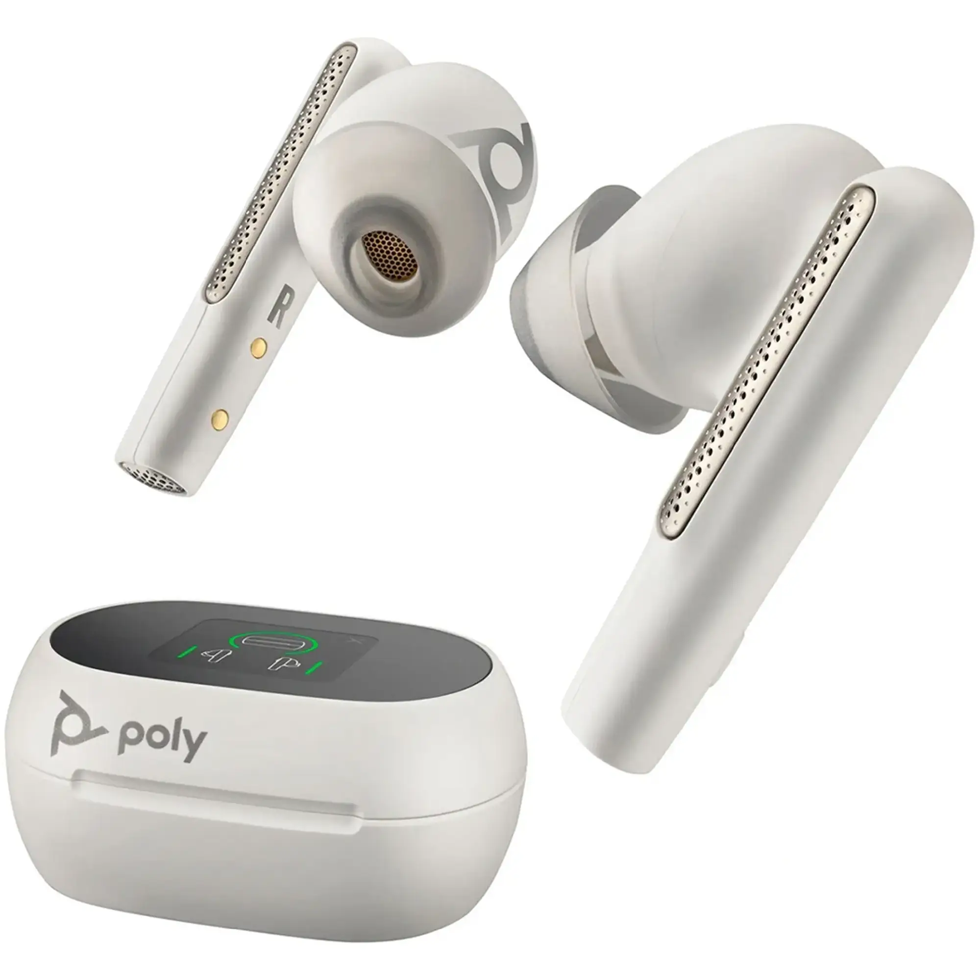 Купити Навушники Poly Voyager Free 60+ Earbuds + Bt700A + Tschc White (7Y8G5AA) - фото 1