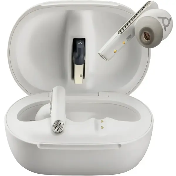 Купити Навушники Poly Voyager Free 60+ Earbuds + Bt700A + Tschc White (7Y8G5AA) - фото 4