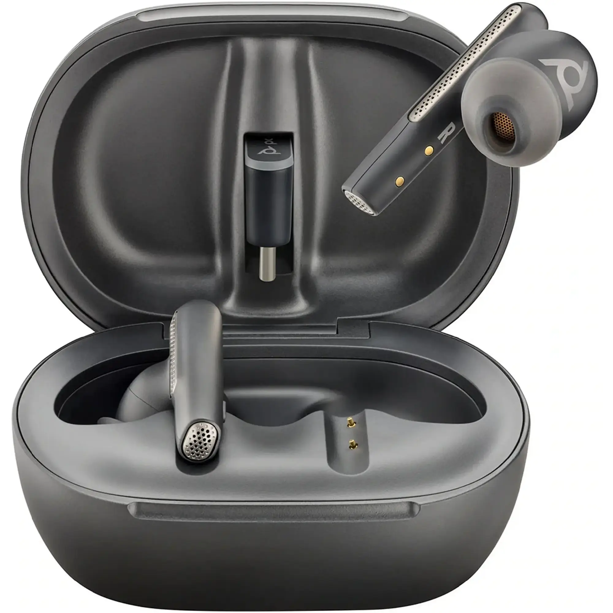 Купить Наушники Poly Voyager Free 60+ Earbuds + Bt700C + Tschc Black (7Y8G4AA) - фото 4