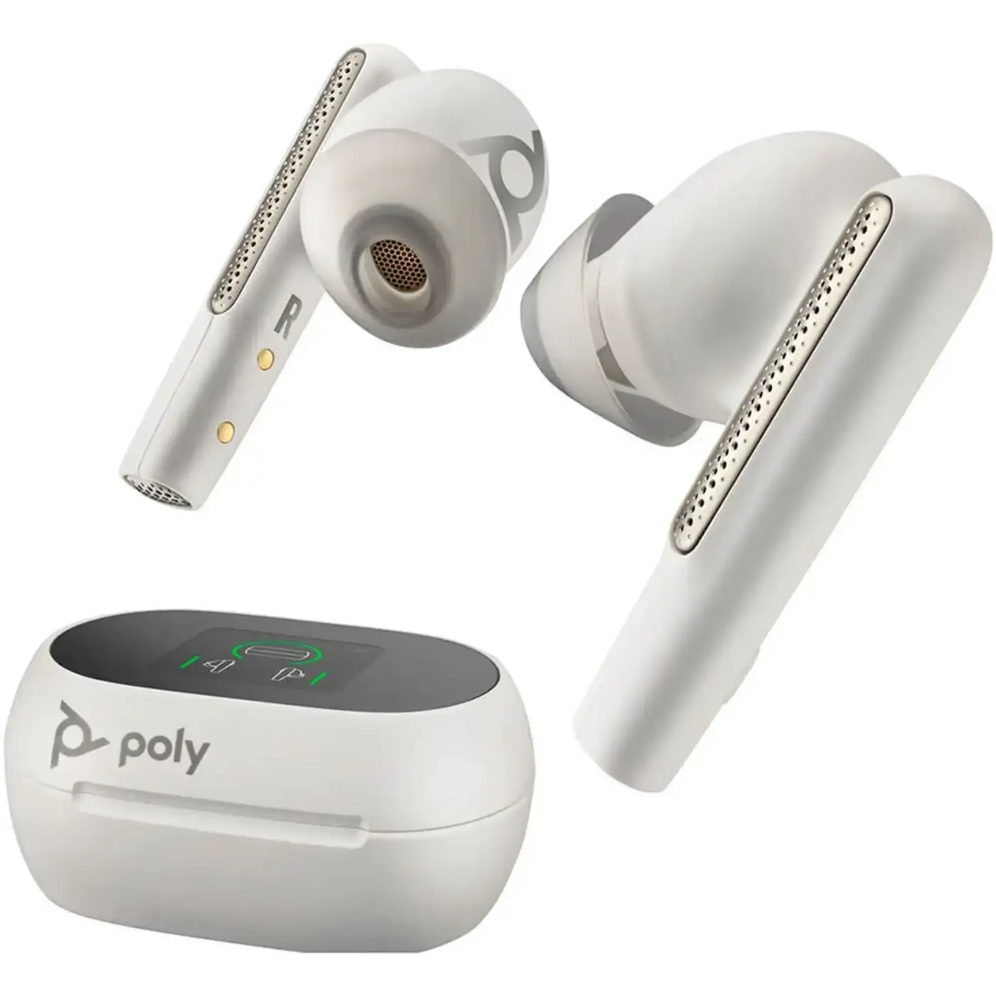 Купить Наушники Poly Voyager Free 60+ Earbuds + Bt700C + Tschc White (7Y8G6AA) - фото 1
