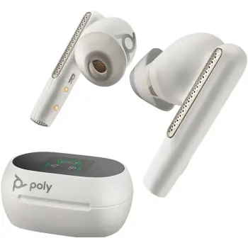Купить Наушники Poly Voyager Free 60+ Earbuds + Bt700C + Tschc White (7Y8G6AA) - фото 1