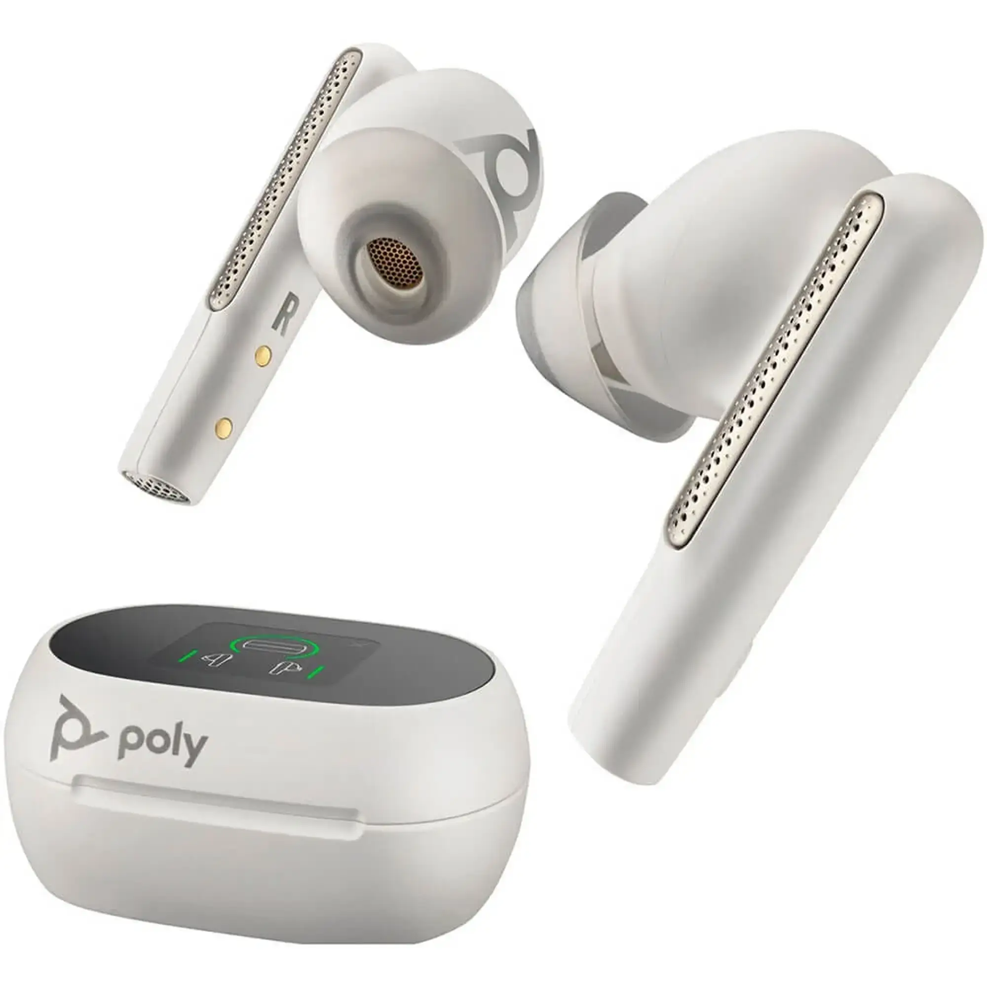 Купить Наушники Poly Voyager Free 60+ Earbuds + Bt700C + Tschc White (7Y8G6AA) - фото 1