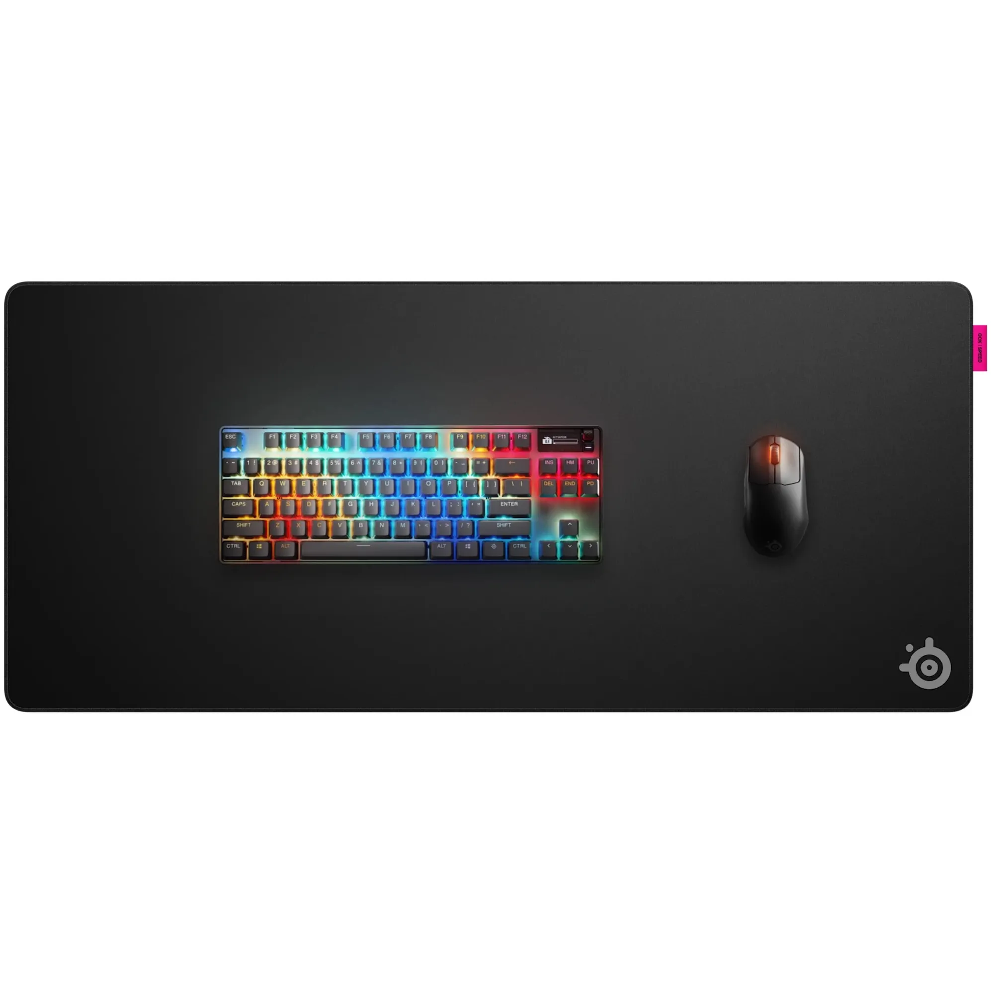 Купить Игровая поверхность SteelSeries QcK Performance XL Speed Black (63431) - фото 3
