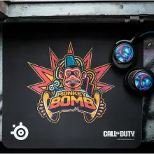 Купити Ігрова поверхня SteelSeries QcK L Call of Duty Monkey Bomb (63449) - фото 4