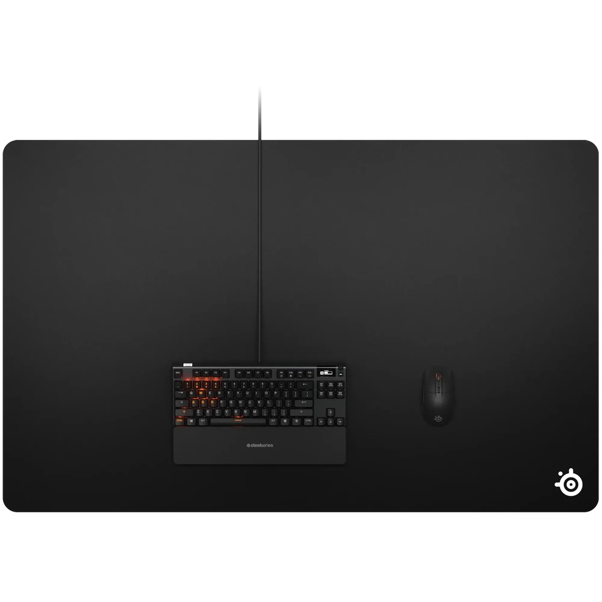 Купити Ігрова поверхня SteelSeries QcK 4XL Etail Black (63851) - фото 1