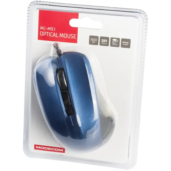 Купити Мишка Modecom MC-M9.1 USB Blue (M-MC-00M9.1-140) - фото 5