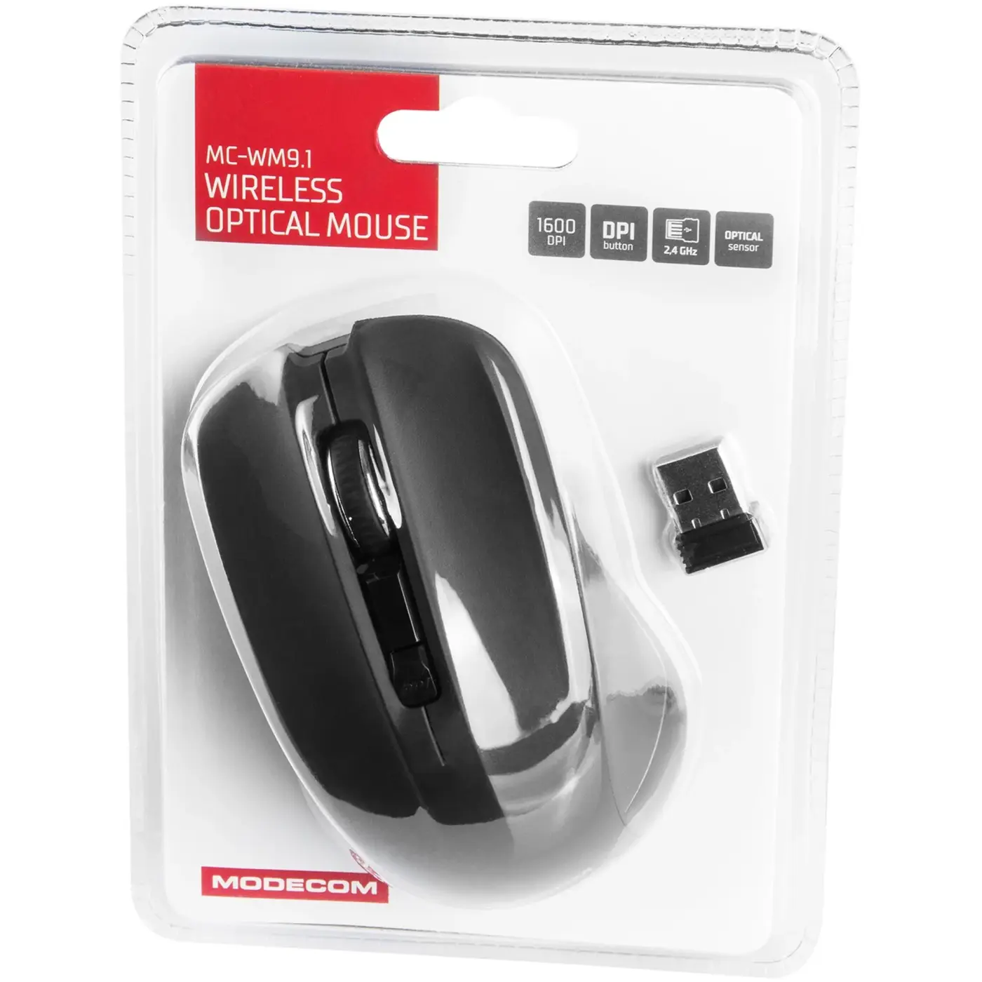 Купити Мишка Modecom MC-WM9.1 Wireless Black (M-MC-0WM9.1-100) - фото 5