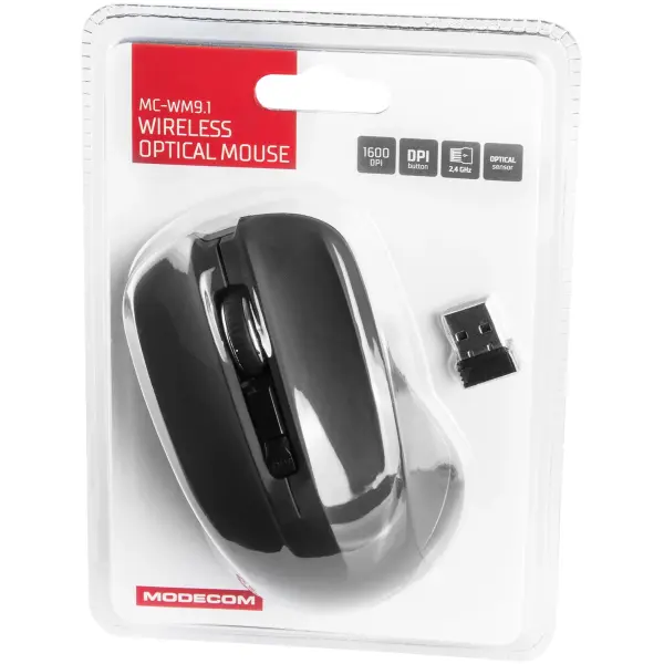 Купити Мишка Modecom MC-WM9.1 Wireless Black (M-MC-0WM9.1-100) - фото 5