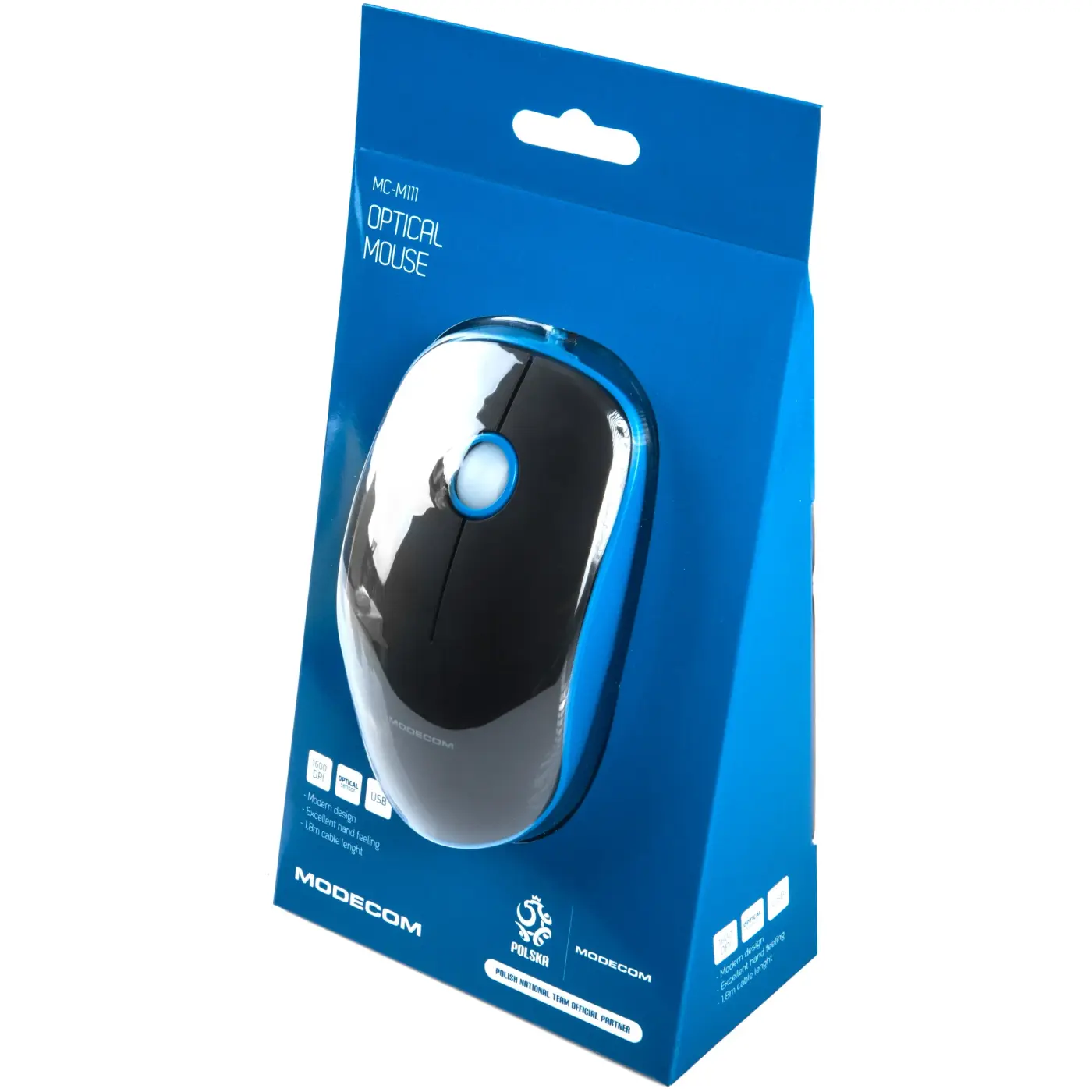 Купити Мишка Modecom MC-M111 USB Blue-Black (M-MC-M111-140) - фото 5