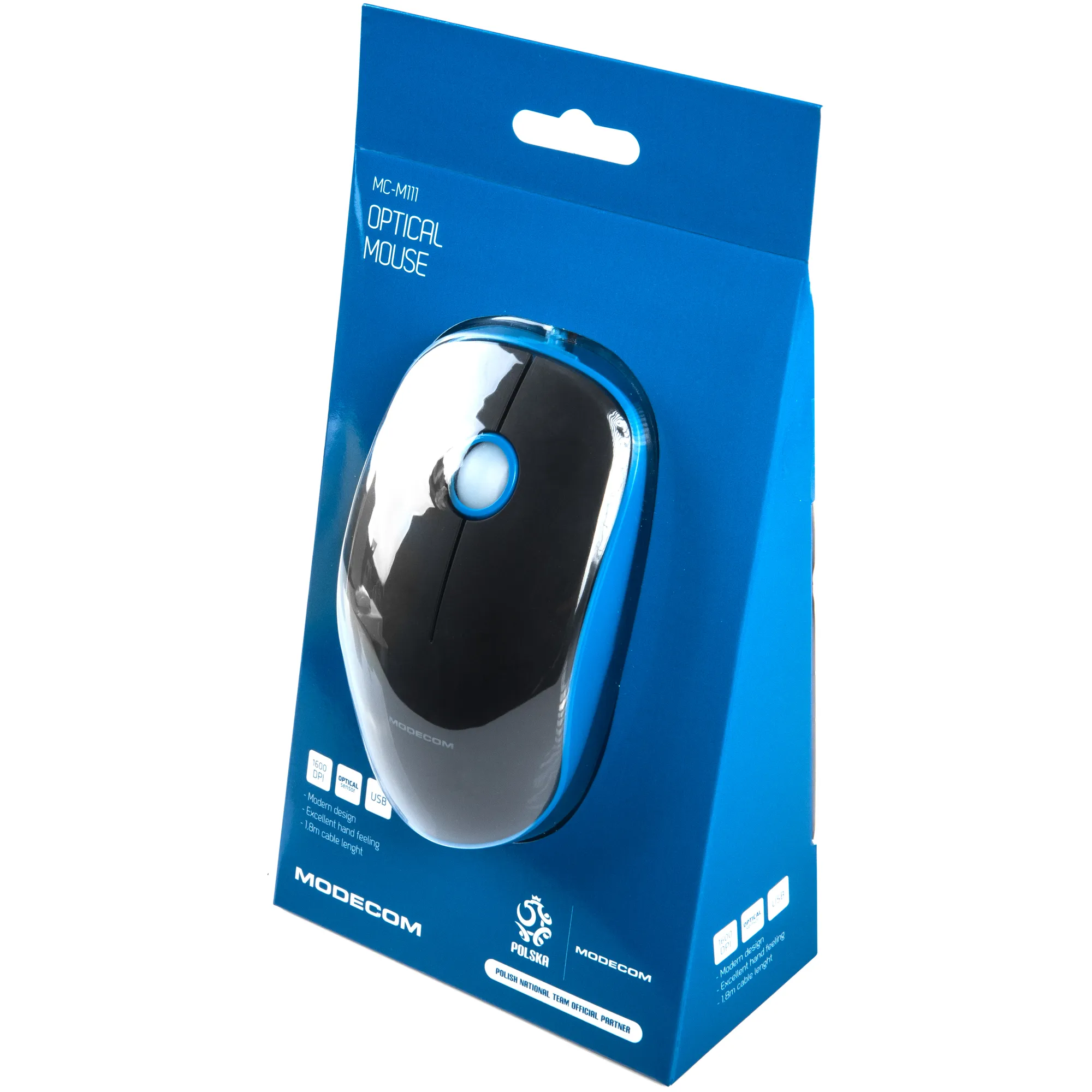 Купити Мишка Modecom MC-M111 USB Blue-Black (M-MC-M111-140) - фото 5