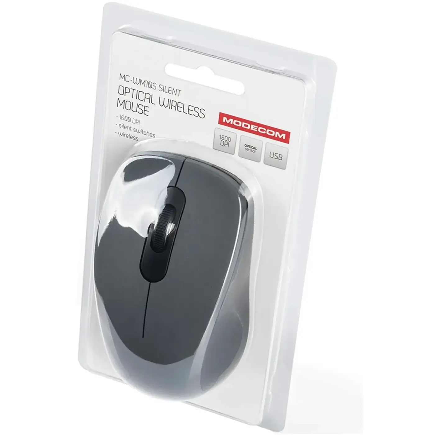 Купити Мишка Modecom MC-WM10S Silent Wireless Black (M-MC-WM10S-100) - фото 4