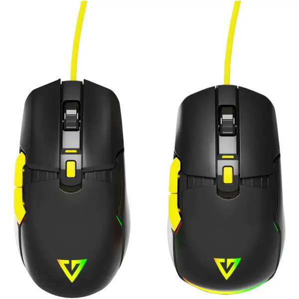 Купити Мишка Modecom Jager Volcano RGB Hot-Swap Custom USB Black (M-MC-JAGER-100) - фото 2