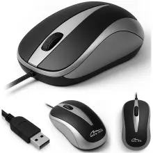 Купити Мишка Media-Tech Plano USB Silver (MT1091S) - фото 5