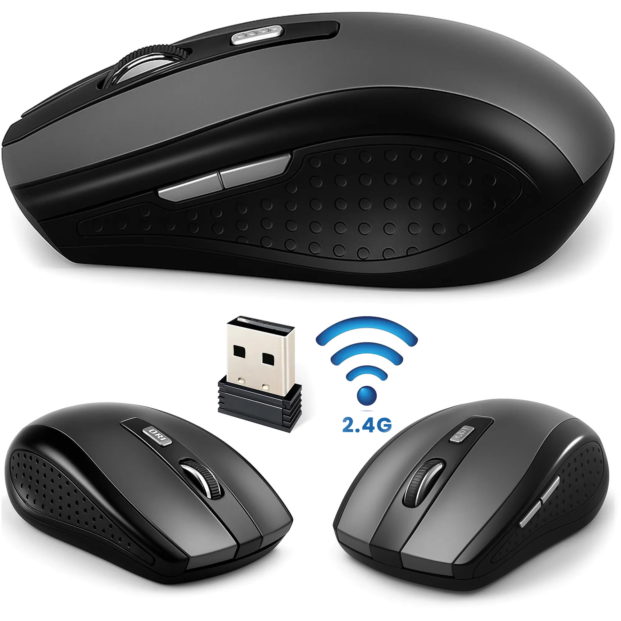 Купити Мишка Media-Tech Raton Pro Wireless Grey (MT1113T) - фото 6