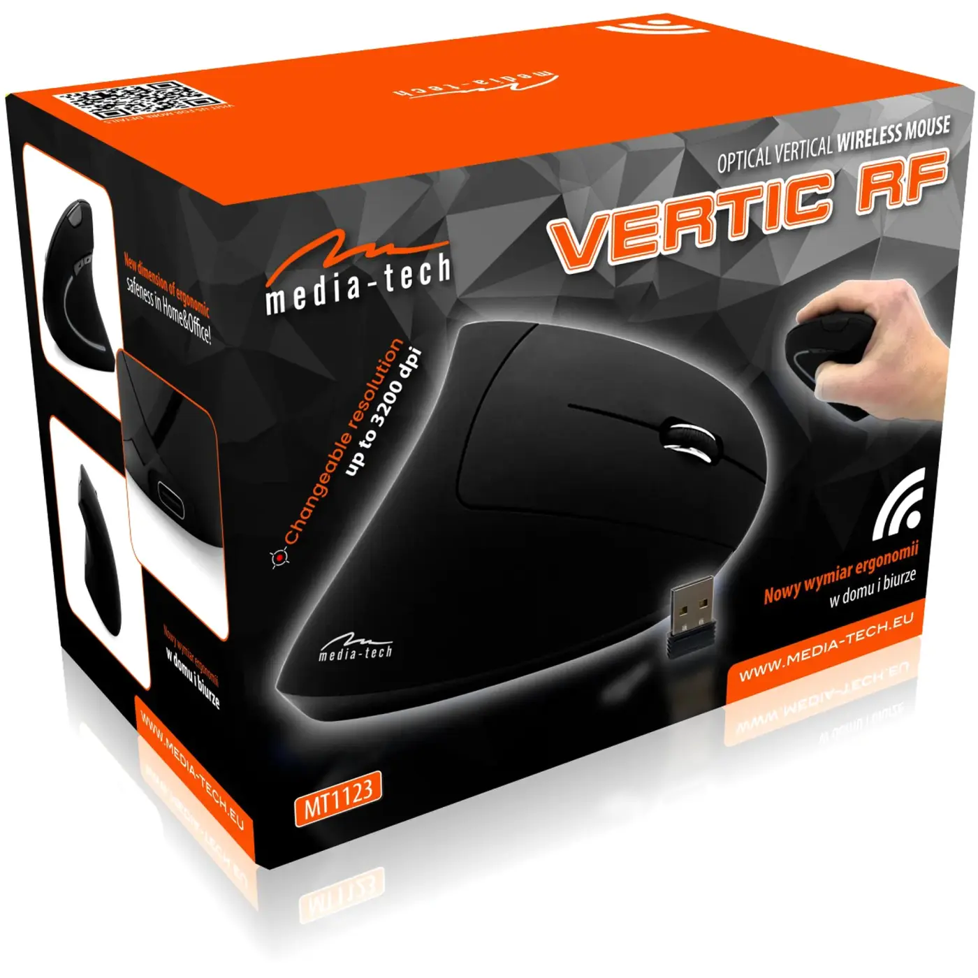Купити Мишка Media-Tech MT1123 Wireless Black (MT1123) - фото 11