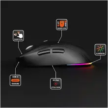 Купити Мишка Media-Tech MT1124 Silent Wireless Black (MT1124) - фото 6