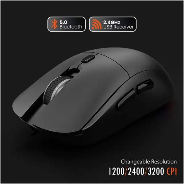 Купити Мишка Media-Tech MT1124 Silent Wireless Black (MT1124) - фото 7