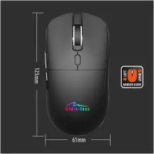 Купити Мишка Media-Tech MT1124 Silent Wireless Black (MT1124) - фото 8