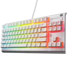 Купить Клавиатура SteelSeries Apex 3 TKL USB UA White (64819) - фото 2