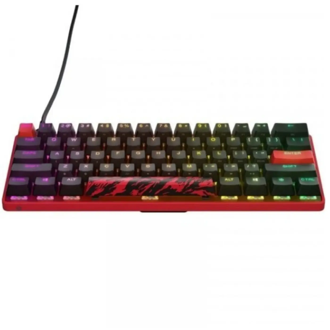 Купити Клавіатура SteelSeries Apex 9 TKL OptiPoint Mini Faze Clan USB UA Red/Black (64853) - фото 3