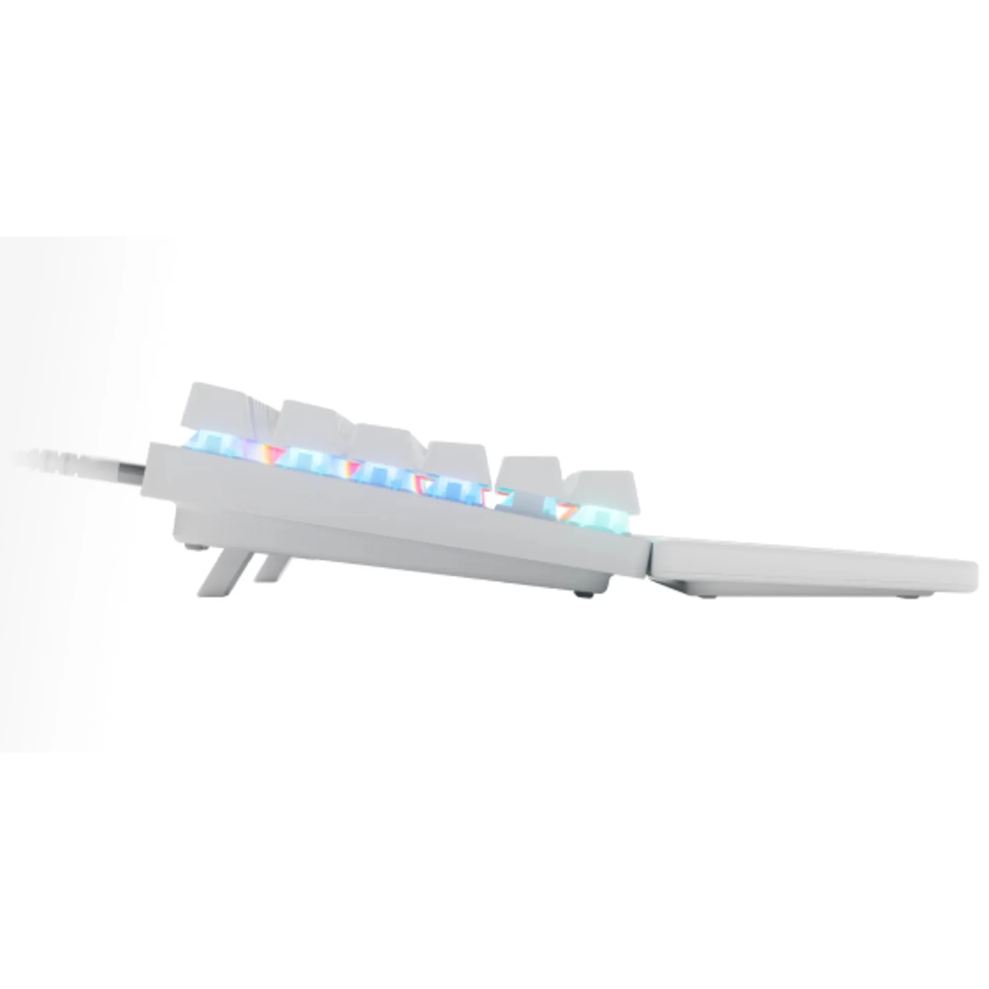 Купить Клавиатура SteelSeries Apex Pro TKL Gen 3 HyperMagnetic OmniPoint 3.0 OLED USB UA White (64898) - фото 3