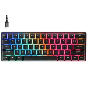 Купить Клавиатура SteelSeries Apex Pro Mini Gen 3 HyperMagnetic OmniPoint 3.0 USB UA Black (64913) - фото 1