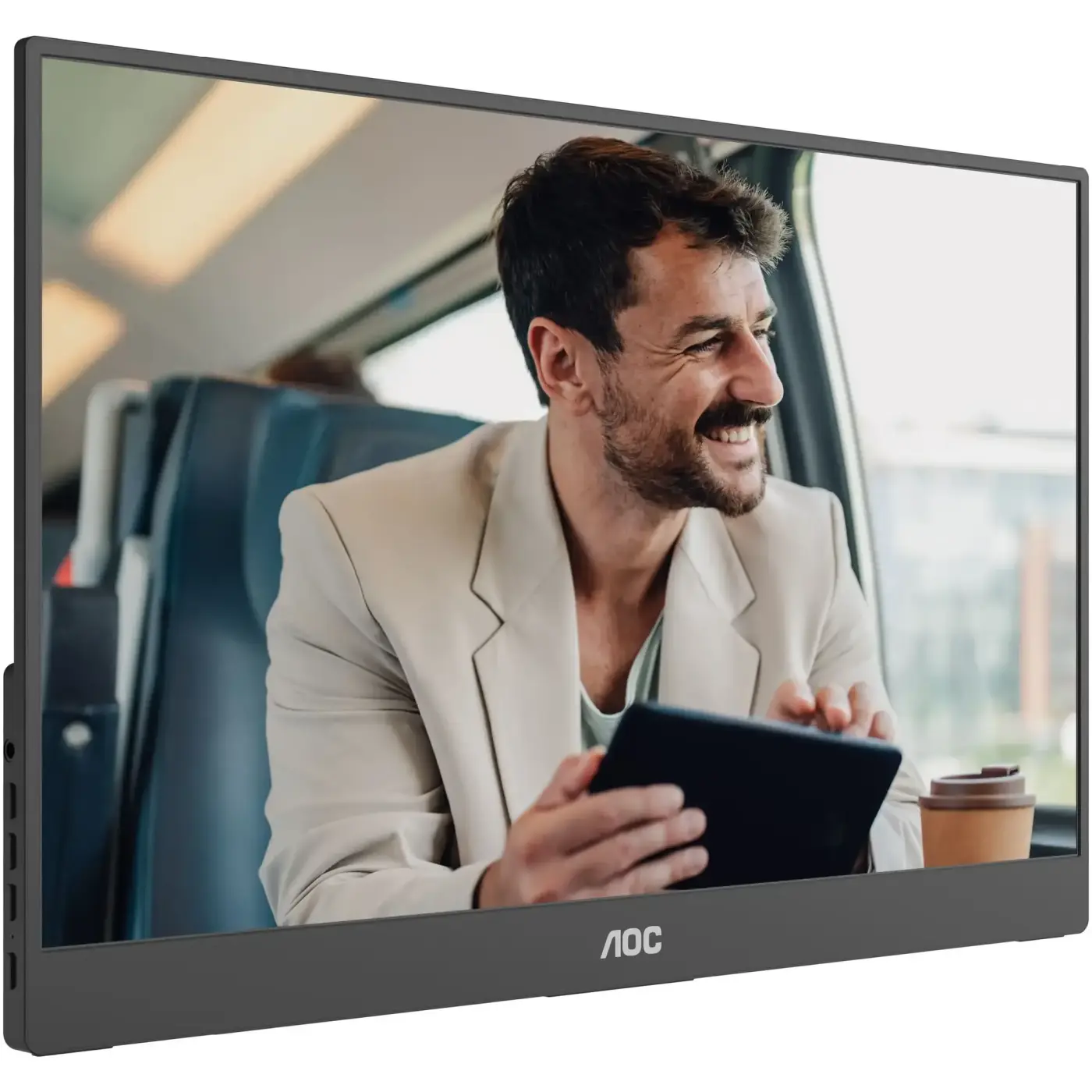 Купить Монитор портативный 15.6" AOC 16T20E2 - фото 3