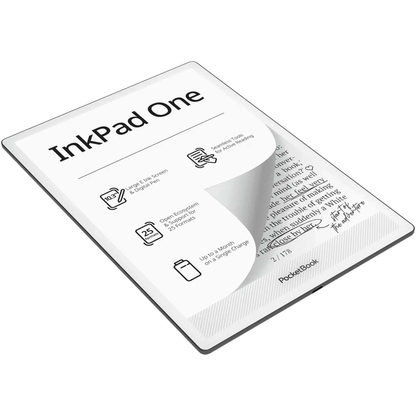 Купить Электронная книга PocketBook InkPad One Matte Black (PB1030-8-WW) - фото 5