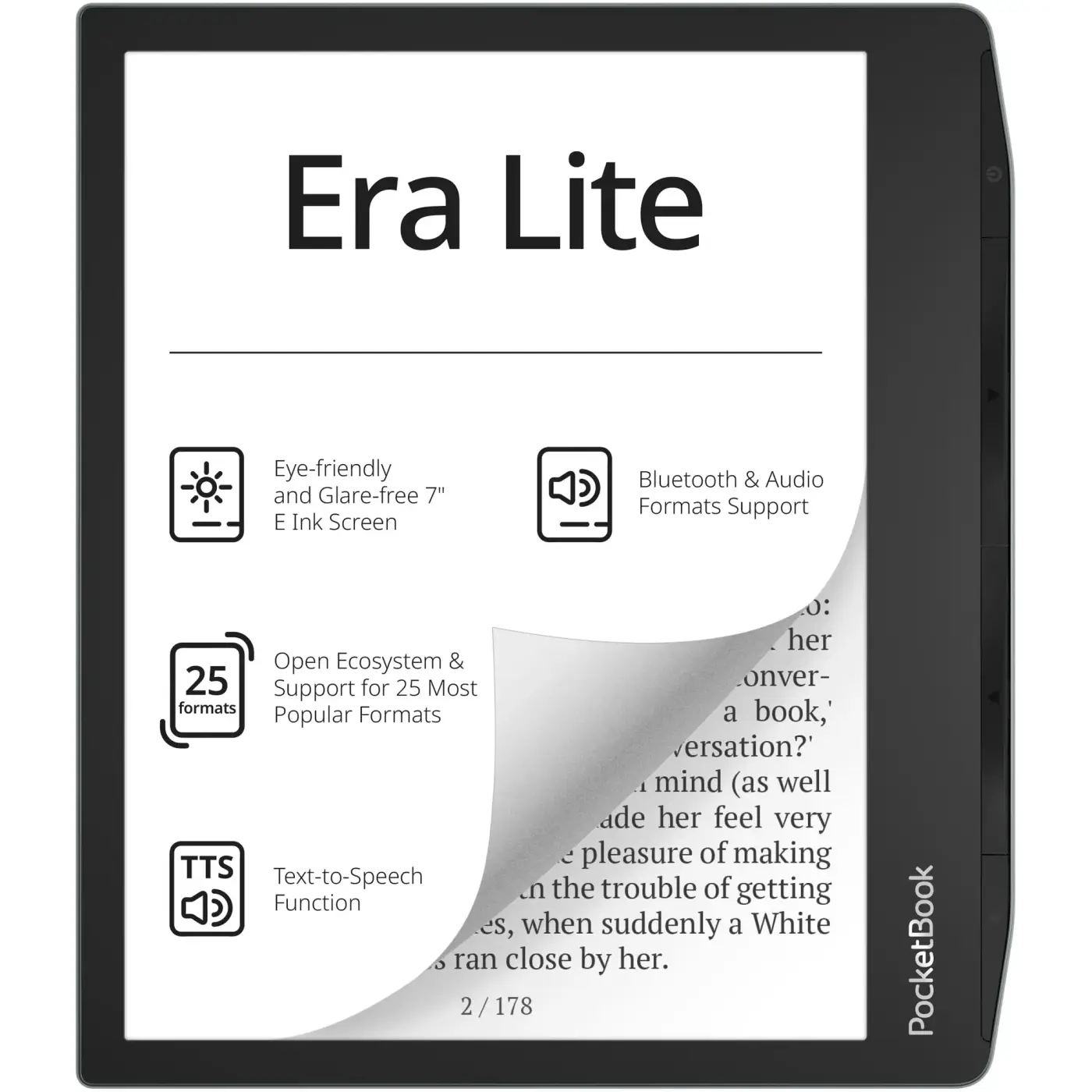 Купить Электронная книга PocketBook 710 Era Lite Stone Green (PB710-9-WW) - фото 1