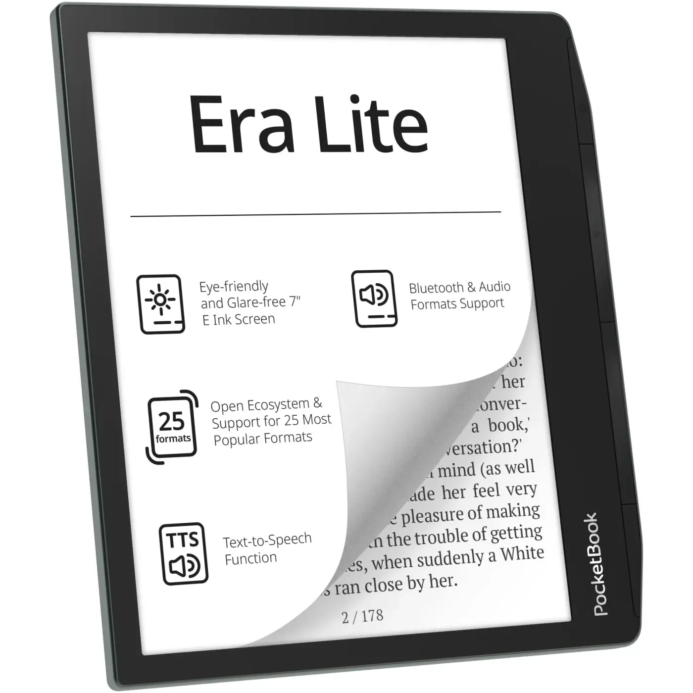 Купить Электронная книга PocketBook 710 Era Lite Stone Green (PB710-9-WW) - фото 2