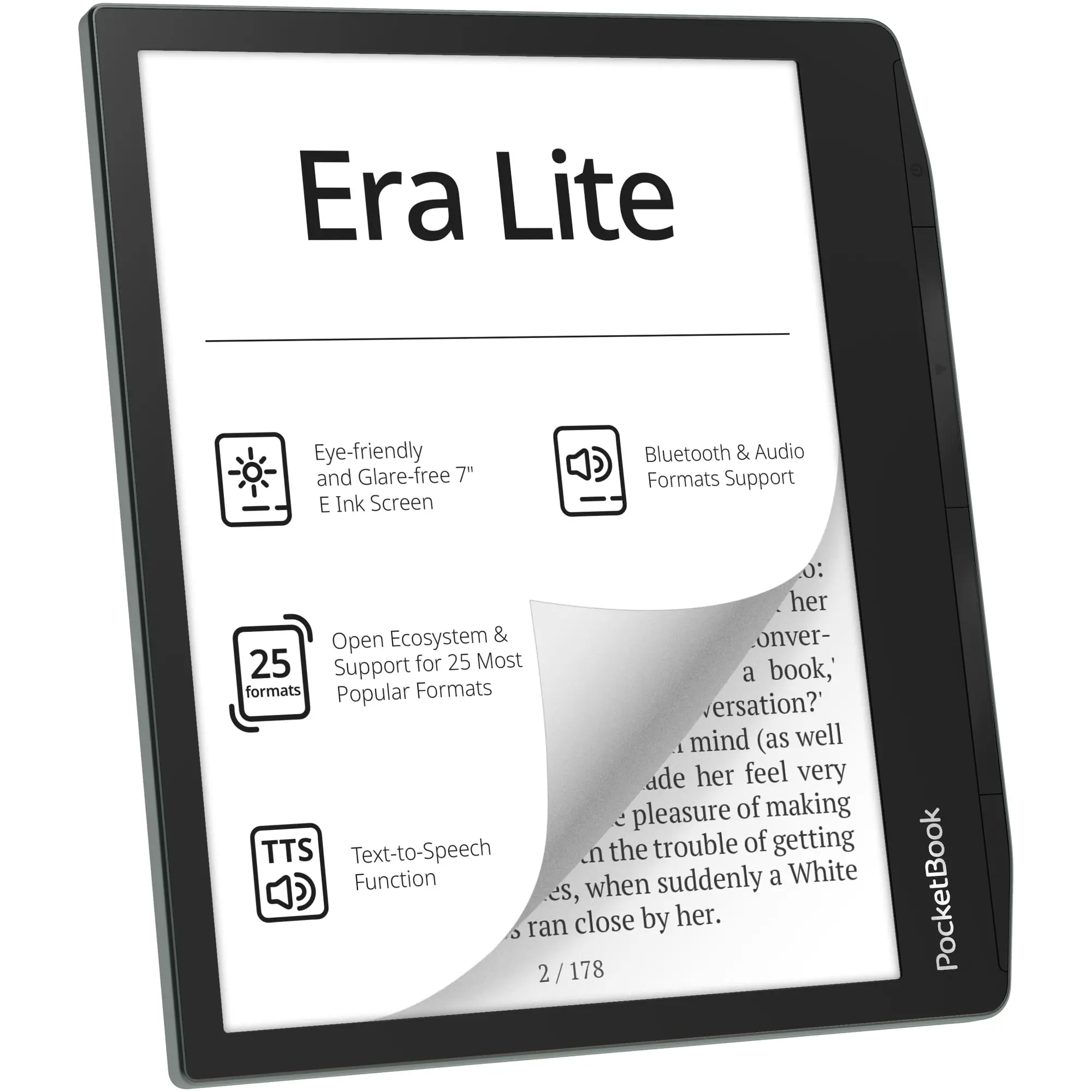 Купить Электронная книга PocketBook 710 Era Lite Stone Green (PB710-9-WW) - фото 2