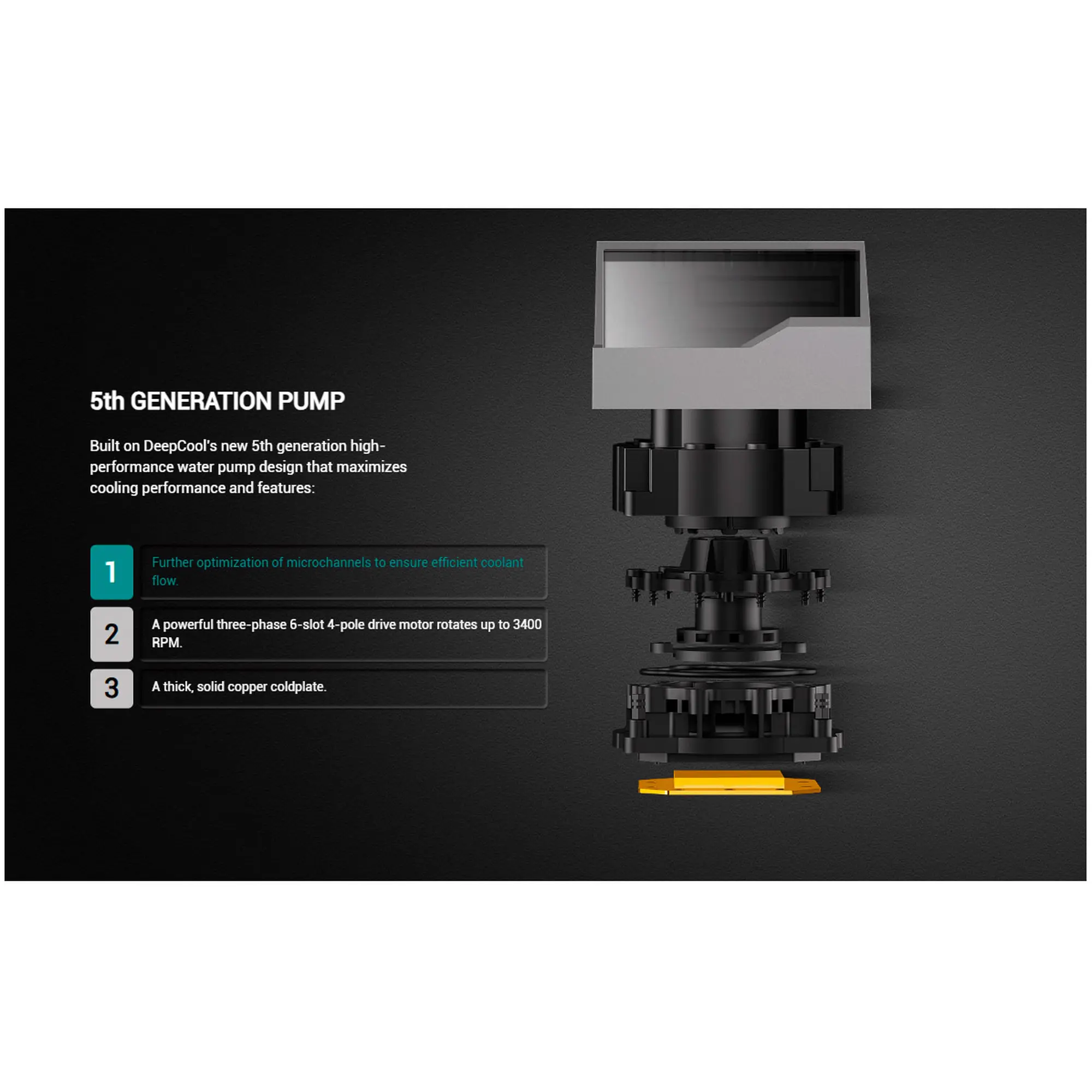 Купити Система водяного охолодження DeepCool LT240 ARGB Black (R-LT240-BKAMNC-G-1) - фото 7