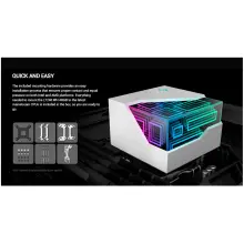 Купити Система водяного охолодження DeepCool LT240 ARGB White (R-LT240-WHAMNC-G-1) - фото 10