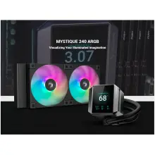 Купити Система водяного охолодження DeepCool Mystique 240 ARGB Black (R-LX550-BKADSNC-G-1) - фото 13