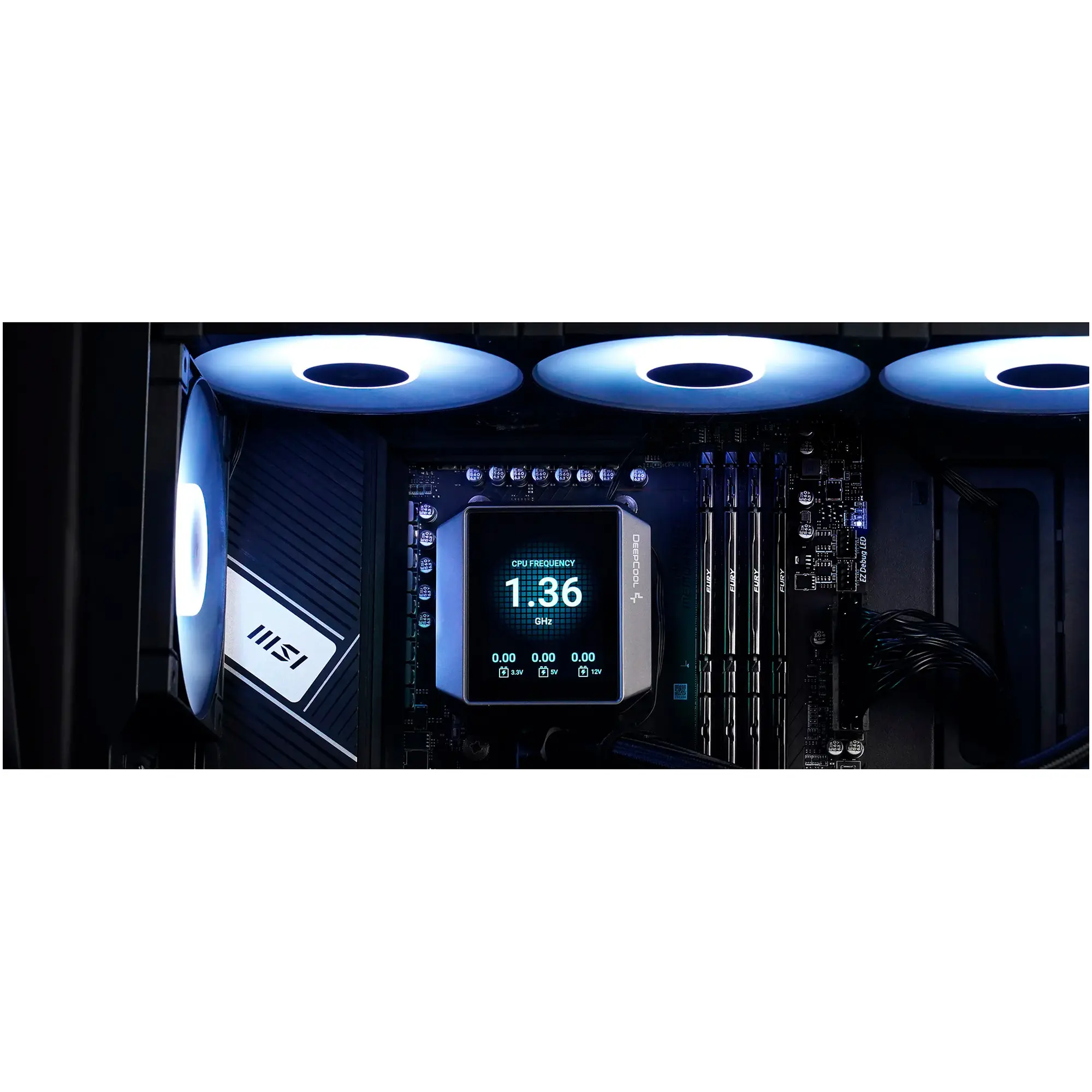 Купити Система водяного охолодження DeepCool Mystique 360 ARGB Black (R-LX750-BKADSNC-G-1) - фото 7