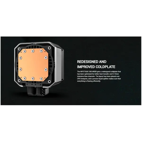 Купити Система водяного охолодження DeepCool Mystique 360 ARGB Black (R-LX750-BKADSNC-G-1) - фото 10