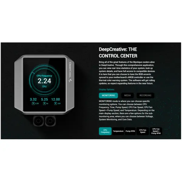 Купити Система водяного охолодження DeepCool Mystique 360 ARGB Black (R-LX750-BKADSNC-G-1) - фото 13
