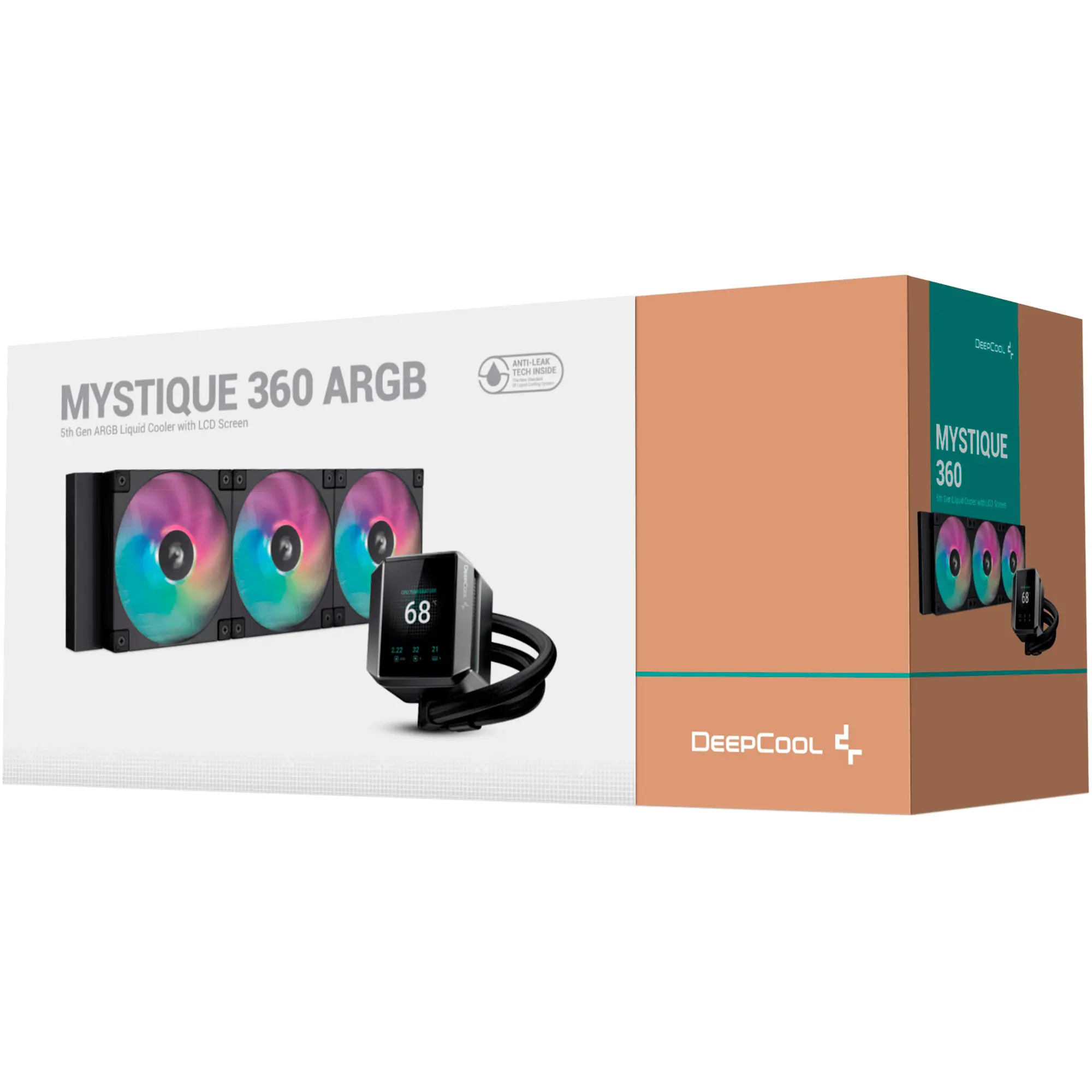 Купити Система водяного охолодження DeepCool Mystique 360 ARGB Black (R-LX750-BKADSNC-G-1) - фото 16