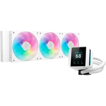 Купити Система водяного охолодження DeepCool Mystique 360 ARGB White (R-LX360-WHDSNMCP-G-1) - фото 1