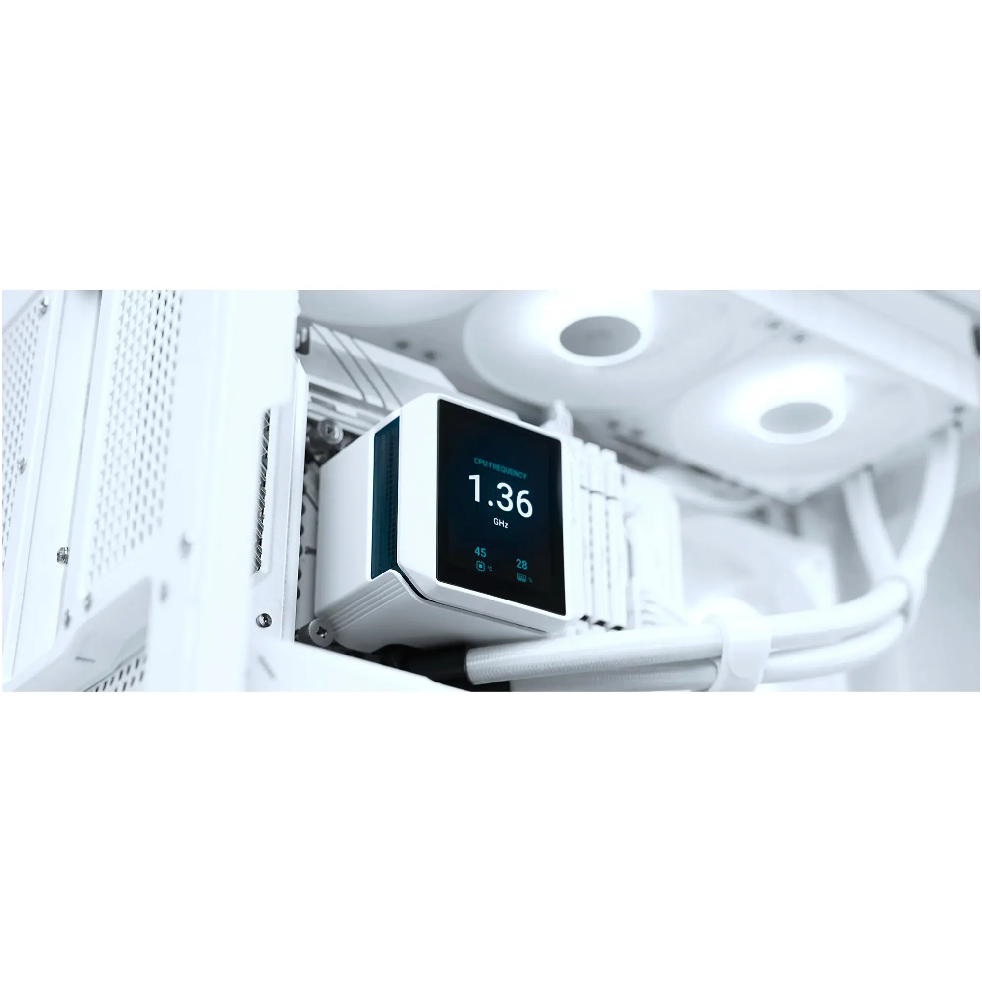 Купити Система водяного охолодження DeepCool Mystique 360 ARGB White (R-LX360-WHDSNMCP-G-1) - фото 7