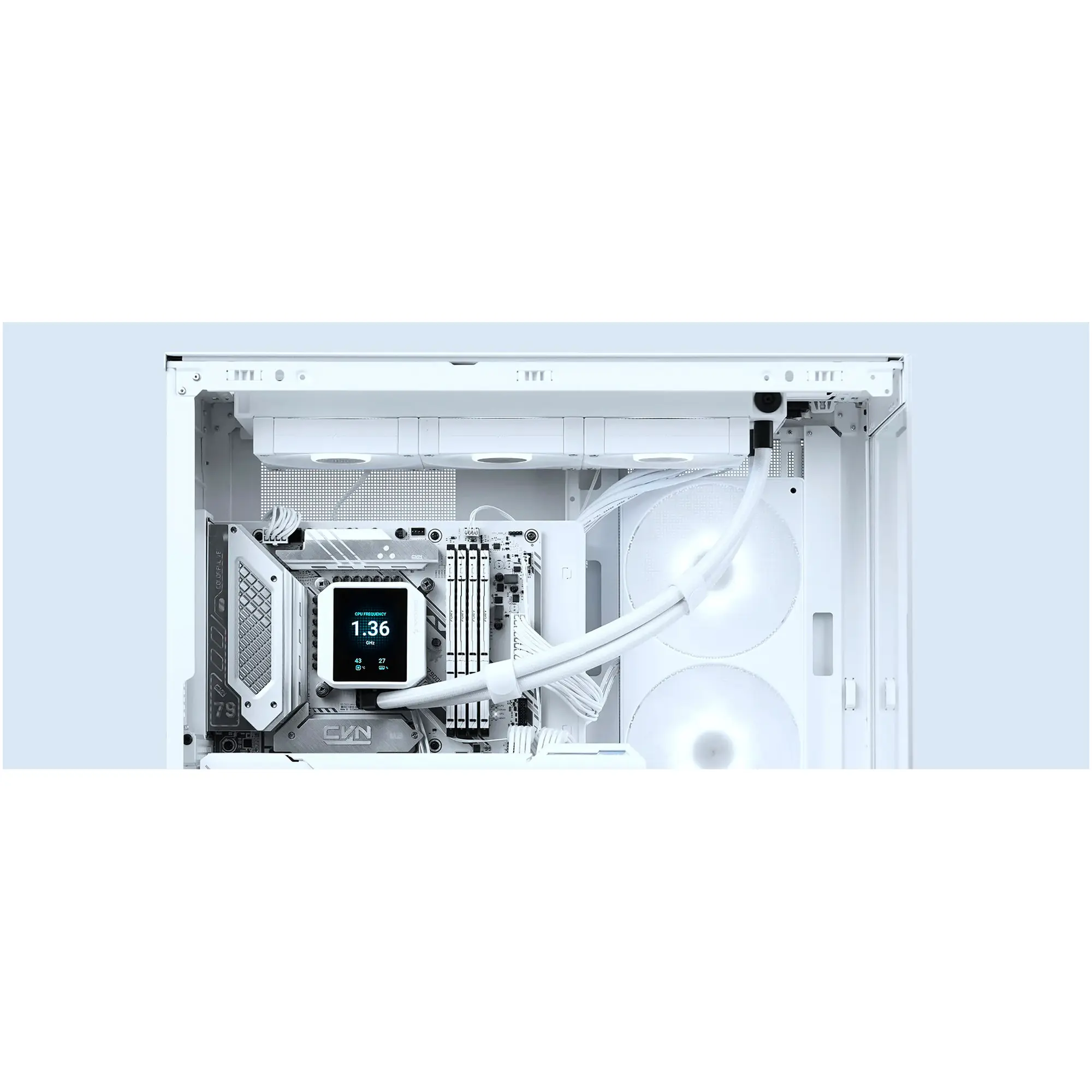 Купити Система водяного охолодження DeepCool Mystique 360 ARGB White (R-LX360-WHDSNMCP-G-1) - фото 16