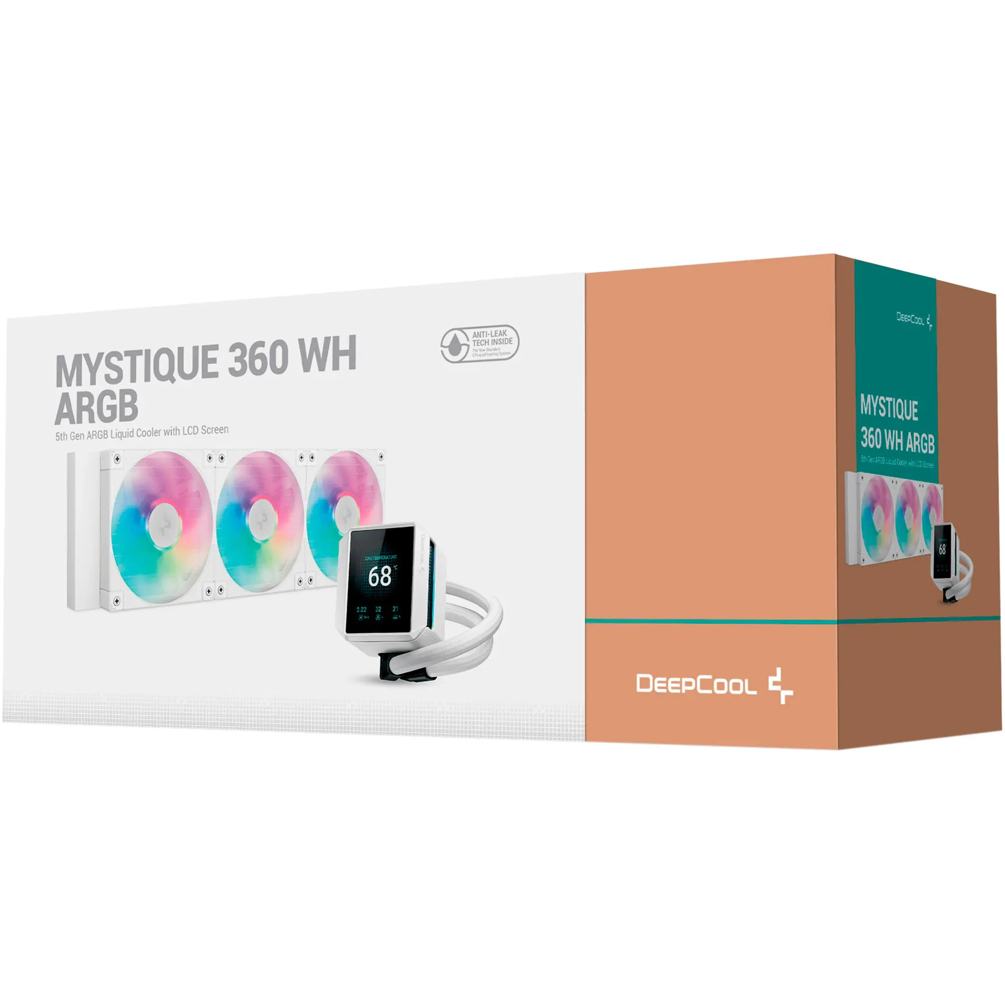 Купити Система водяного охолодження DeepCool Mystique 360 ARGB White (R-LX360-WHDSNMCP-G-1) - фото 17