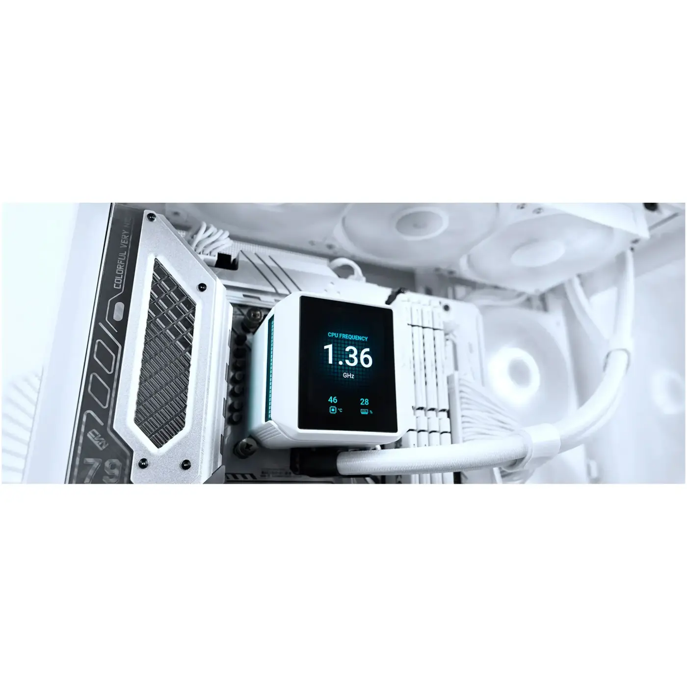 Купити Система водяного охолодження DeepCool Mystique 360 White (R-LX360-WHDSNMP-G-1) - фото 7