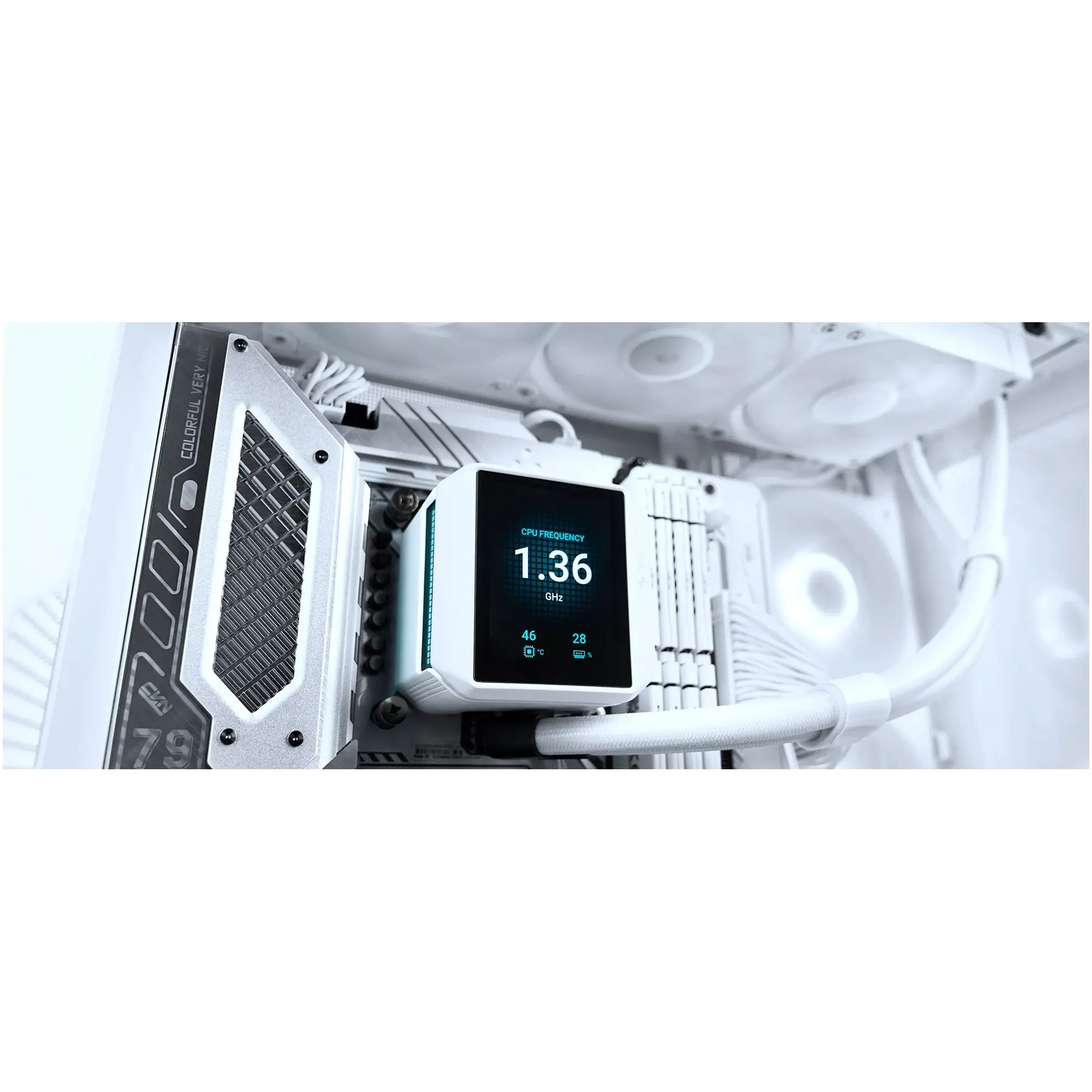Купити Система водяного охолодження DeepCool Mystique 360 White (R-LX360-WHDSNMP-G-1) - фото 7