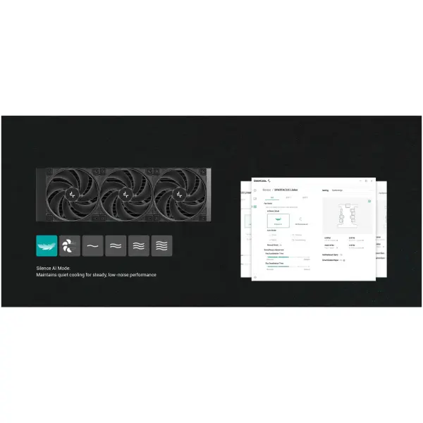 Купити Система водяного охолодження DeepCool Spartacus 360 Black (R-SPT360-BKDSMP-G-1) - фото 16