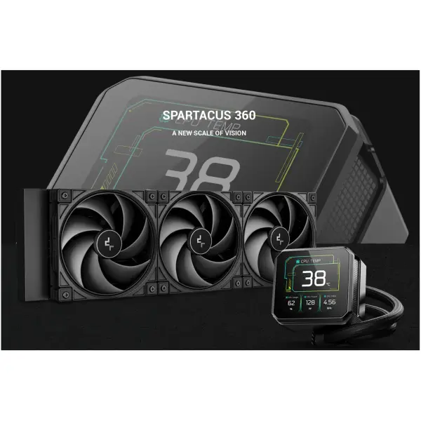 Купити Система водяного охолодження DeepCool Spartacus 360 Black (R-SPT360-BKDSMP-G-1) - фото 19